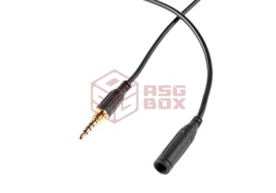 Z-Tactical FBI Style Acoustic Headset Midland Connector Black - obrazek 3