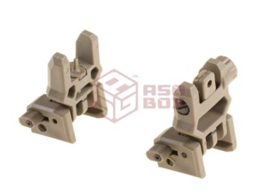 FMA Gen 3 Flip-Up Sights Dark Earth - obrazek 2