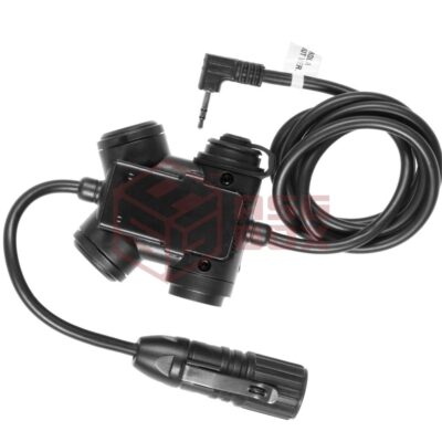 Alternative view of Z-Tactical zSLX Clarus PTT Motorola 1-Pin Connector Black