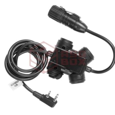 Alternative view of Z-Tactical zSLX Clarus PTT Kenwood Connector Black