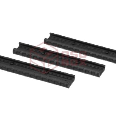 Alternative view of Manta 6 Inch Very Low Profile Rail Guard 3-Pack Black