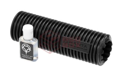 Manta 7 x 1.5 Inch ID Suppressor Cover Black - obrazek 2