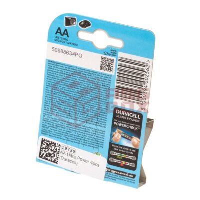 Alternative view of Duracell AA Ultra Power 4pcs