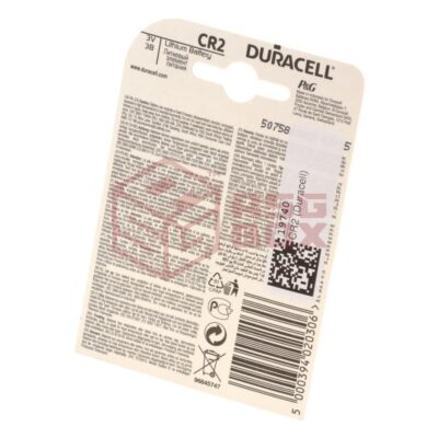 Alternative view of Duracell CR2