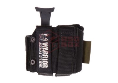 Warrior Universal Pistol Holster Left Handed Black - obrazek 2