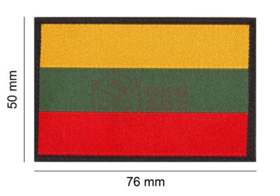Clawgear Lithuania Flag Patch Multicolor - obrazek 4