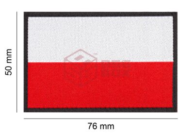 Clawgear Poland Flag Patch Multicolor - obrazek 4