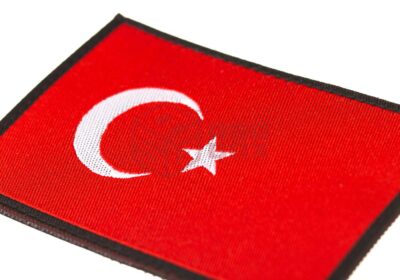 Clawgear Turkey Flag Patch Multicolor - obrazek 2