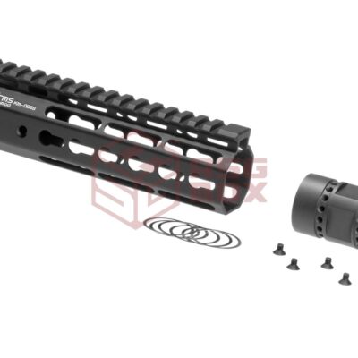 Alternative view of Ares 7 Inch Keymod Handguard Set Black