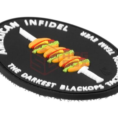 Alternative view of JTG American Infidel Rubber Patch Multicolor