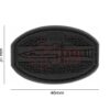 JTG Combat Action Rubber Patch Blackops OD-TM-10566806400 20382 asgbox.pl