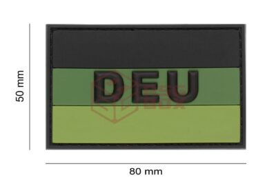 JTG German Flag Rubber Patch Forest - obrazek 2