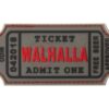 asgbox.pl - Large Walhalla Ticket Rubber Patch JTG