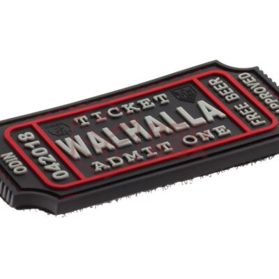 Alternative view of JTG Large Walhalla Ticket Rubber Patch SWAT