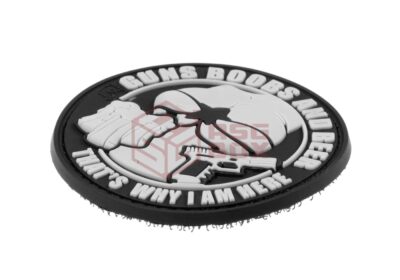 JTG Guns Boobs and Beer Rubber Patch Multicolor - obrazek 2