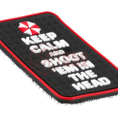 Alternative view of JTG Keep Calm and Shoot Rubber Patch Multicolor