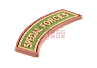 JTG Special Forces Tab Rubber Patch Green - obrazek 3