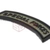 JTG Special Forces Tab Rubber Patch OD OD-TM-10568322000 20432 asgbox.pl