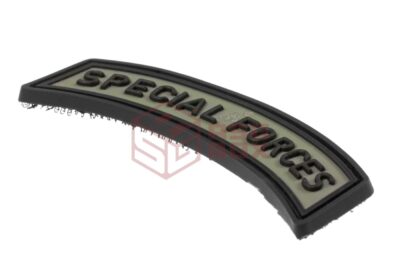 JTG Special Forces Tab Rubber Patch OD - obrazek 2