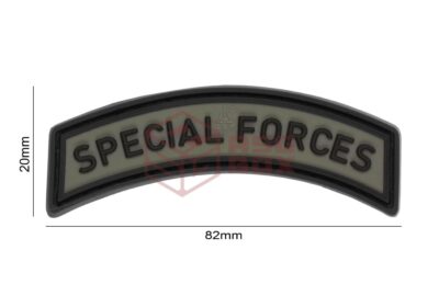 JTG Special Forces Tab Rubber Patch OD - obrazek 4