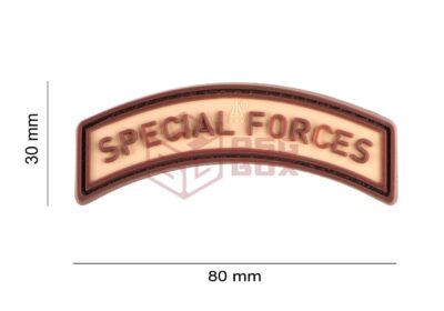 JTG Special Forces Tab Rubber Patch Desert - obrazek 5