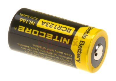 Nitecore NL166 RCR123 Battery 3.7V 650mAh - obrazek 2