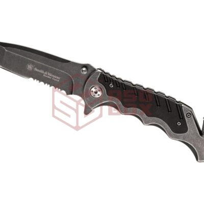 Alternative view of Border Guard SWBG10S Serrated Tanto Folder