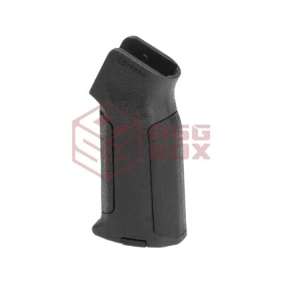 Alternative view of Amoeba Straight Backstrap Grip Black