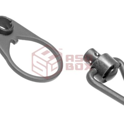 Alternative view of Ares End Plate QD Sling Mount with Sling Swivel