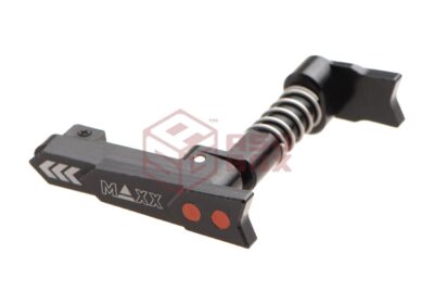Maxx Model CNC Aluminum Advanced Magazine Release Style A Black - obrazek 2