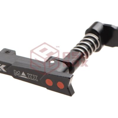 Alternative view of Maxx Model CNC Aluminum Advanced Magazine Release Style A Black