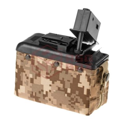 Classic Army Box Mag M249 1200rds Tan