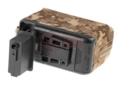 Classic Army Box Mag M249 1200rds Tan - obrazek 3