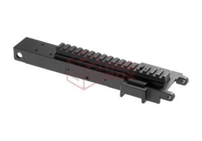 Classic Army M249 Metal Feed Cover with Rail Black - obrazek 2