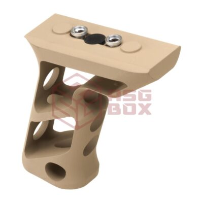 Metal CNC Long Angled Grip for Keymod Dark Earth