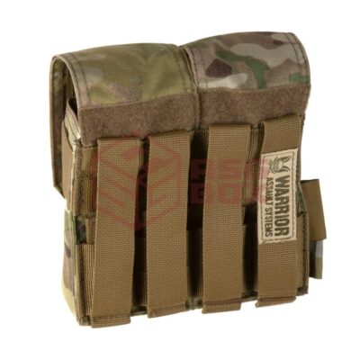 Alternative view of Warrior Double Covered Mag Pouch G36 Multicam