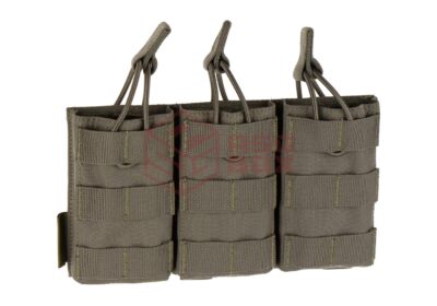 Warrior Triple Open Mag Pouch M4 5.56 mm Ranger Green
