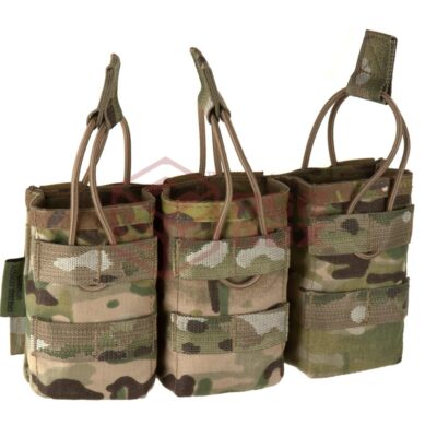 asgbox.pl - Triple Open Mag Pouch AK 7.62mm Warrior