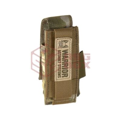 Alternative view of Warrior Single Pistol Mag Pouch 9mm Multicam