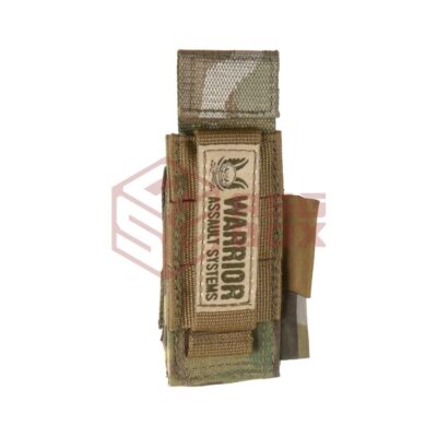 Alternative view of Warrior Direct Action Single Pistol Mag Pouch 9mm Multicam