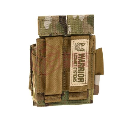 Alternative view of Warrior Direct Action Double Pistol Mag Pouch 9mm Multicam