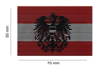 Clawgear Dual IR Patch Austria Multicolor - obrazek 5
