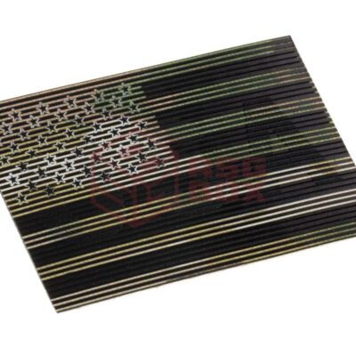Alternative view of Clawgear Dual IR Patch USA Multicam