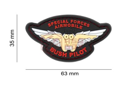 JTG Bush Pilot Rubber Patch Multicolor - obrazek 2
