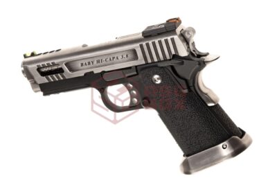WE Hi-Capa 3.8 Force Full Metal GBB Silver - obrazek 2