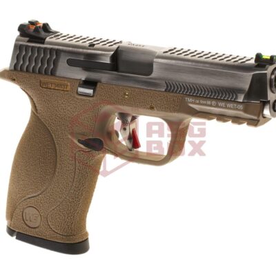 WE WET-05 SV Silver Barrel Metal Version GBB FDE