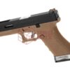WE G-Force 17 BK Silver Barrel Metal Version GBB Desert OD-TM-10633531000 26029 asgbox.pl
