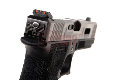WE G-Force 17 SV Silver Barrel Metal Version GBB Black - obrazek 5