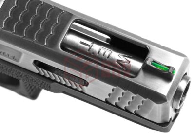 WE G-Force 17 SV Silver Barrel Metal Version GBB Black - obrazek 6