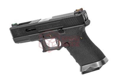WE G-Force 19 BK Silver Barrel Metal Version GBB Black - obrazek 2